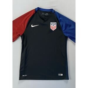 Nike 724641 Men's 2016 USA Soccer Short Sleeve Away Jersey. Colorblock, Men's S.